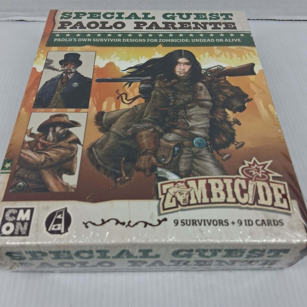 Zombicide Undead or Alive Special Guest Paolo Parente Expansion ZCW-KS06 NEW